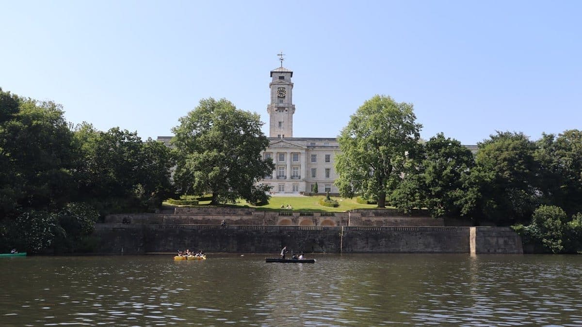 University of Nottingham campus